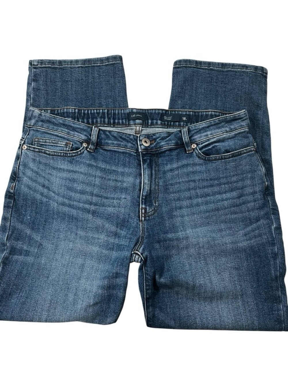J Jill Relaxed Boyfriend Jeans women's plus size 18 Petite